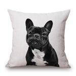 Black, White and Cute All Over Portrait Pillow Covers (multiple designs)