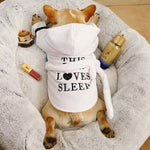 'This Dog Loves Sleep' Bathrobe